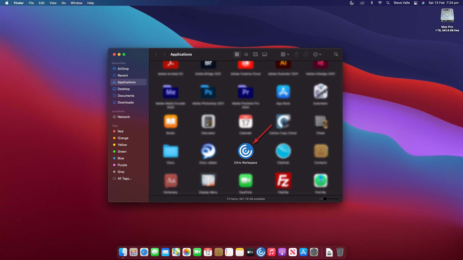 Citrix on Virtual Apps 图片与虚拟应用程序如何使用Citrix突出过程中步骤1