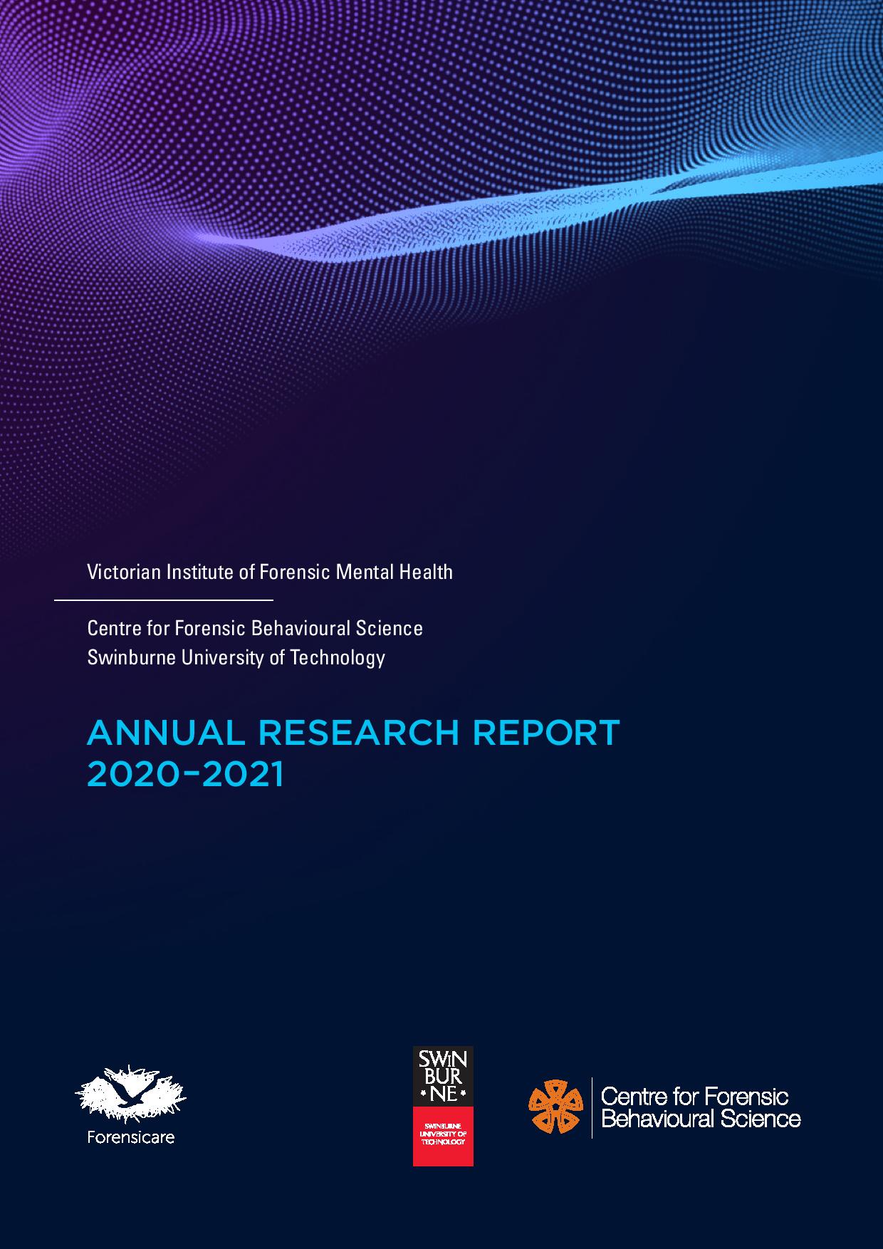 年度研究报告2020 - 2021