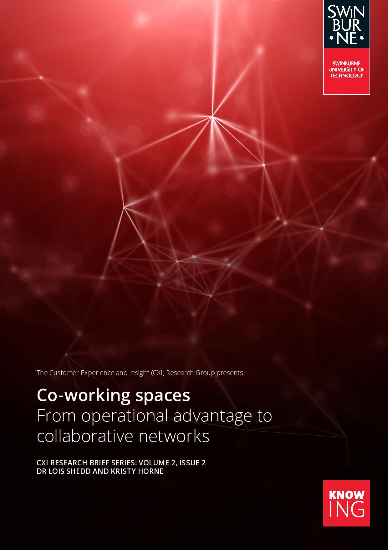 联合办公区:从合作网络的操作优势