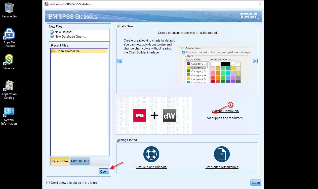 IBM程序的截图