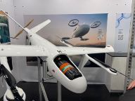 氢动力无人机/四轴飞行器的阿瓦隆国际航展上展出