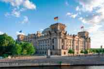 德国国会大厦和政府区在柏林,德国