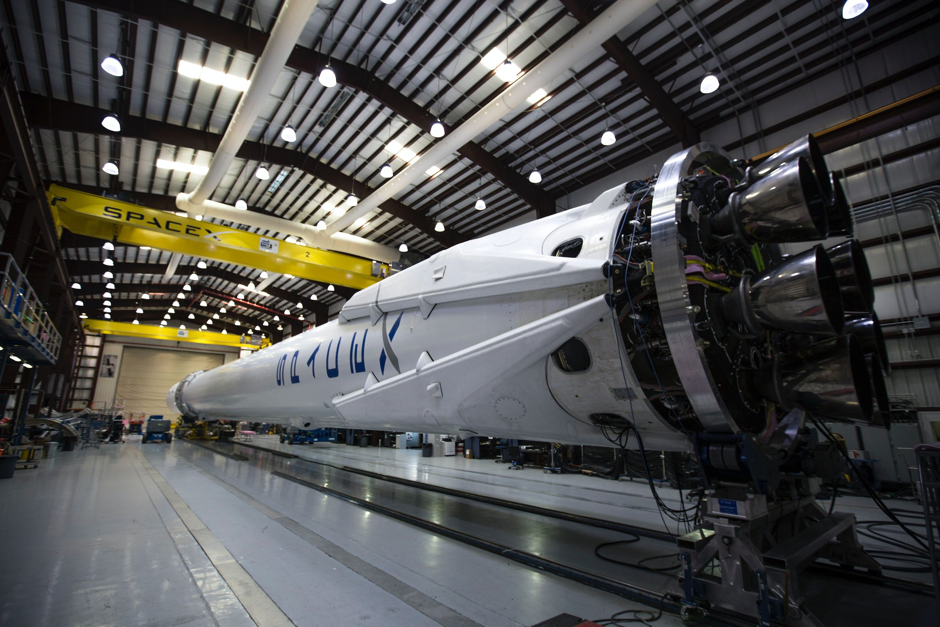 SpaceX火箭建筑设施